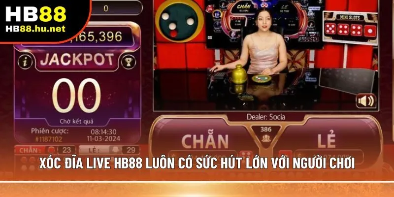 Xóc đĩa live HB88